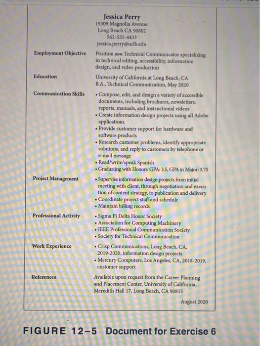 Solved If a friend of yours were applying for a position as | Chegg.com