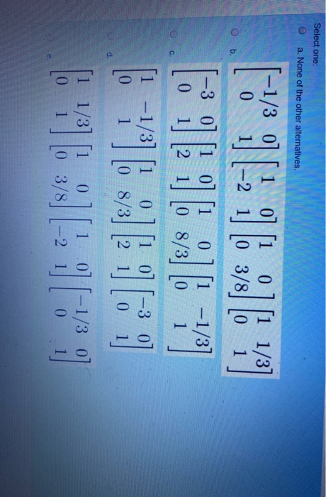 Solved Let A And B Be Symmetric N X N Matrices. Which Of The | Chegg.com