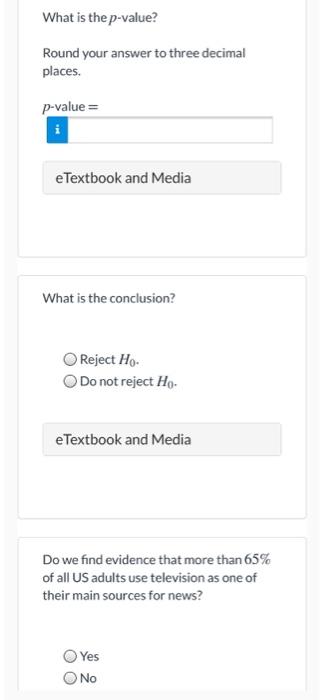 Solved A Study By The Pew Research Center Reports That In | Chegg.com