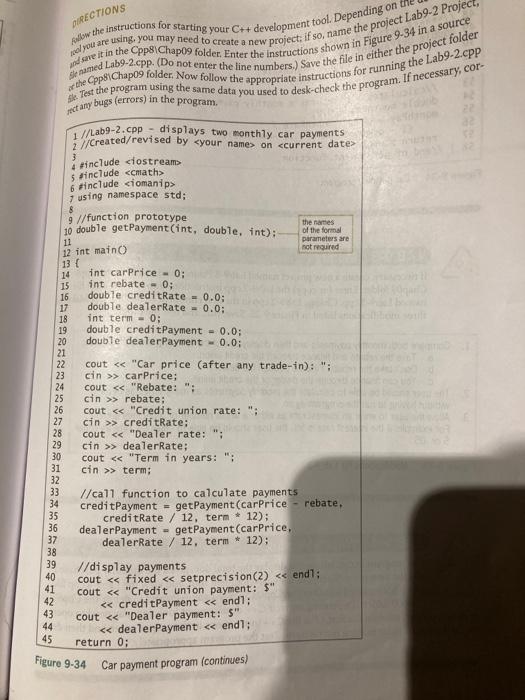 Save and then run the program. Test the program | Chegg.com