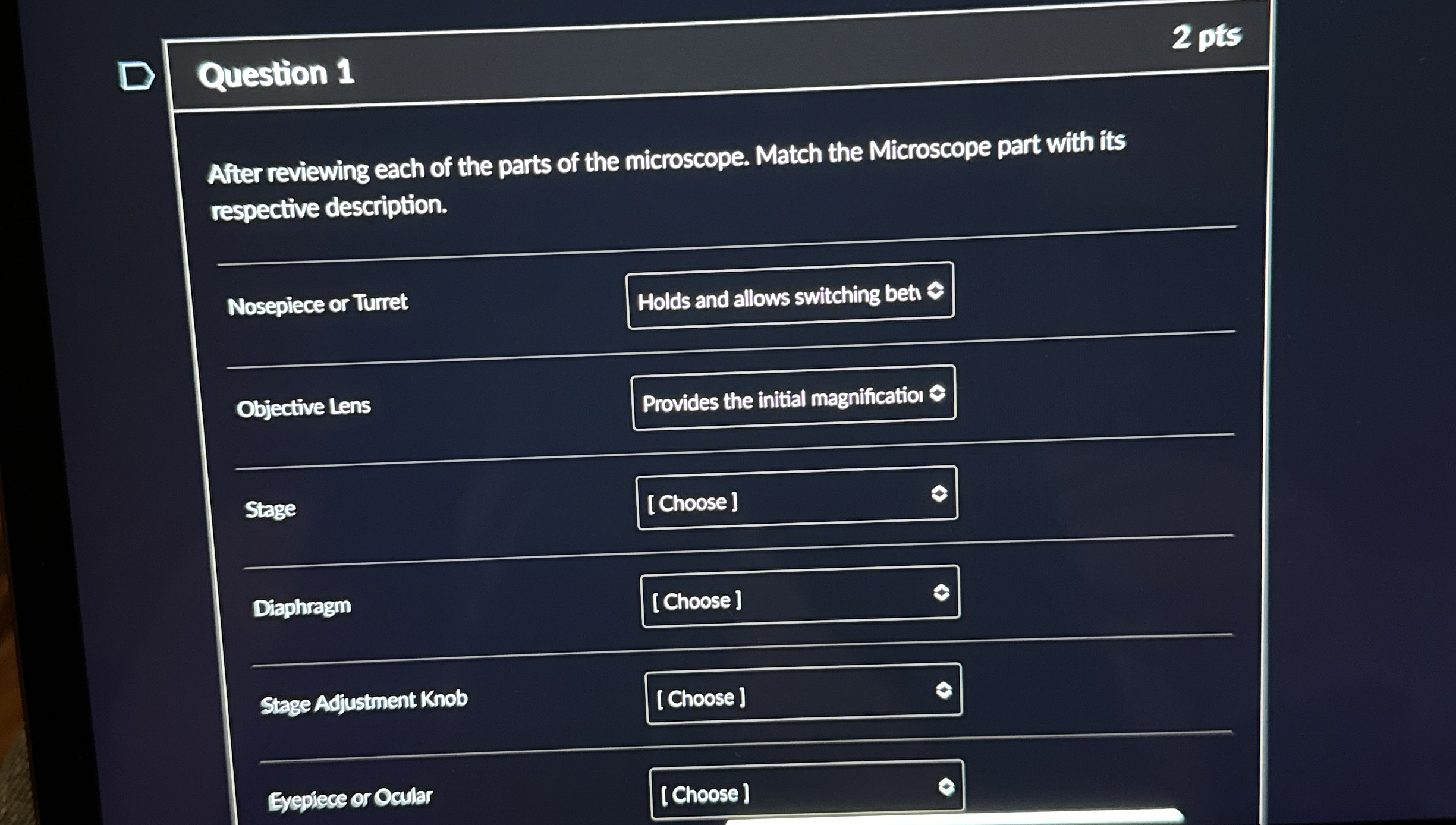 Solved Question 1After reviewing each of the parts of the