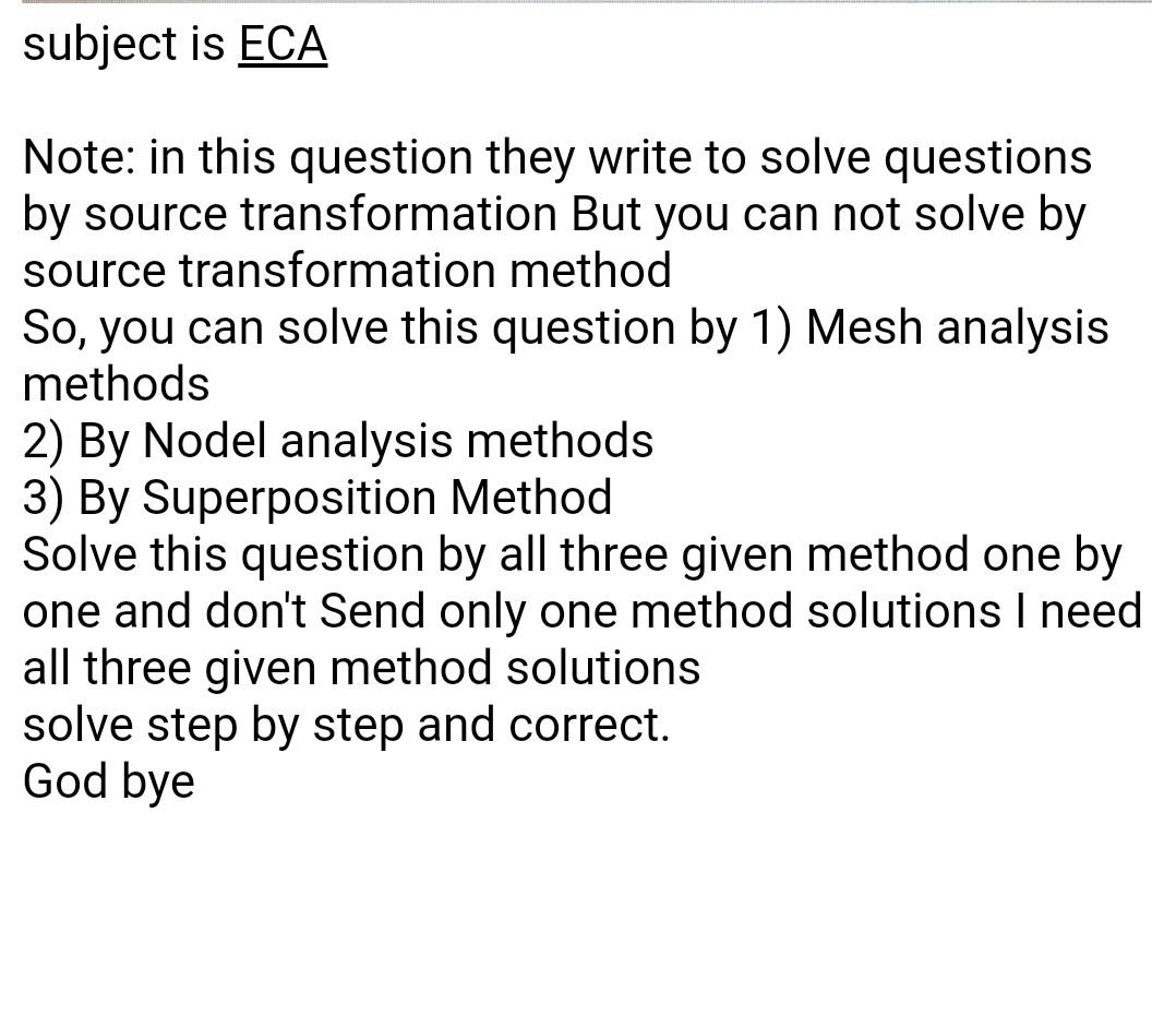 Solved Practice Problem 4.7 Use Source Transformation To | Chegg.com