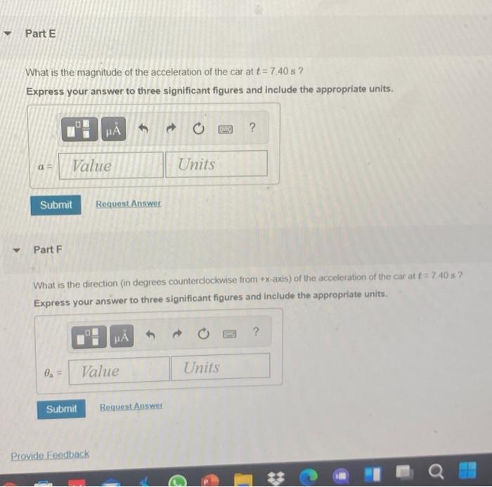 Solved A remotecontrolled car is moving in a vacant parking