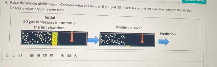 Solved 2. Set-up the sim so that two gas molecules are in | Chegg.com