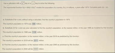Solved Use a calculation with a Yx ﻿bey or a A key to solve | Chegg.com