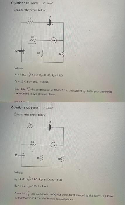 Solved Consider The Circuit Below. Where: | Chegg.com