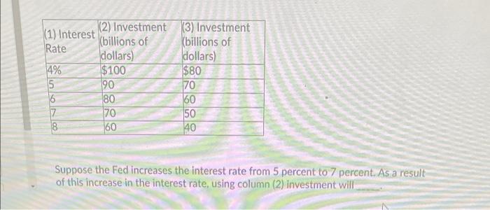 Solved 4 2 Investment 3 Investment 1 Interest 3741