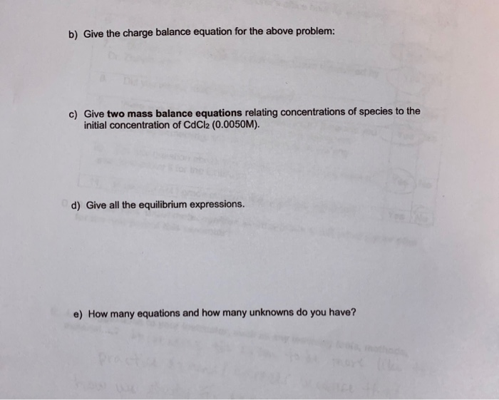 Solved 4 A Solution Is Prepared That Is 0 0050 M Cdcl2 Chegg Solved 4 A Solution Is Prepared That Is 0 0050 M Cdcl2 Chegg