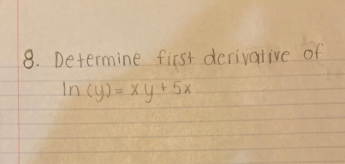 derivative of xy^5