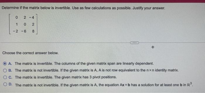 Solved Assume That T Is A Linear Transformation Find The