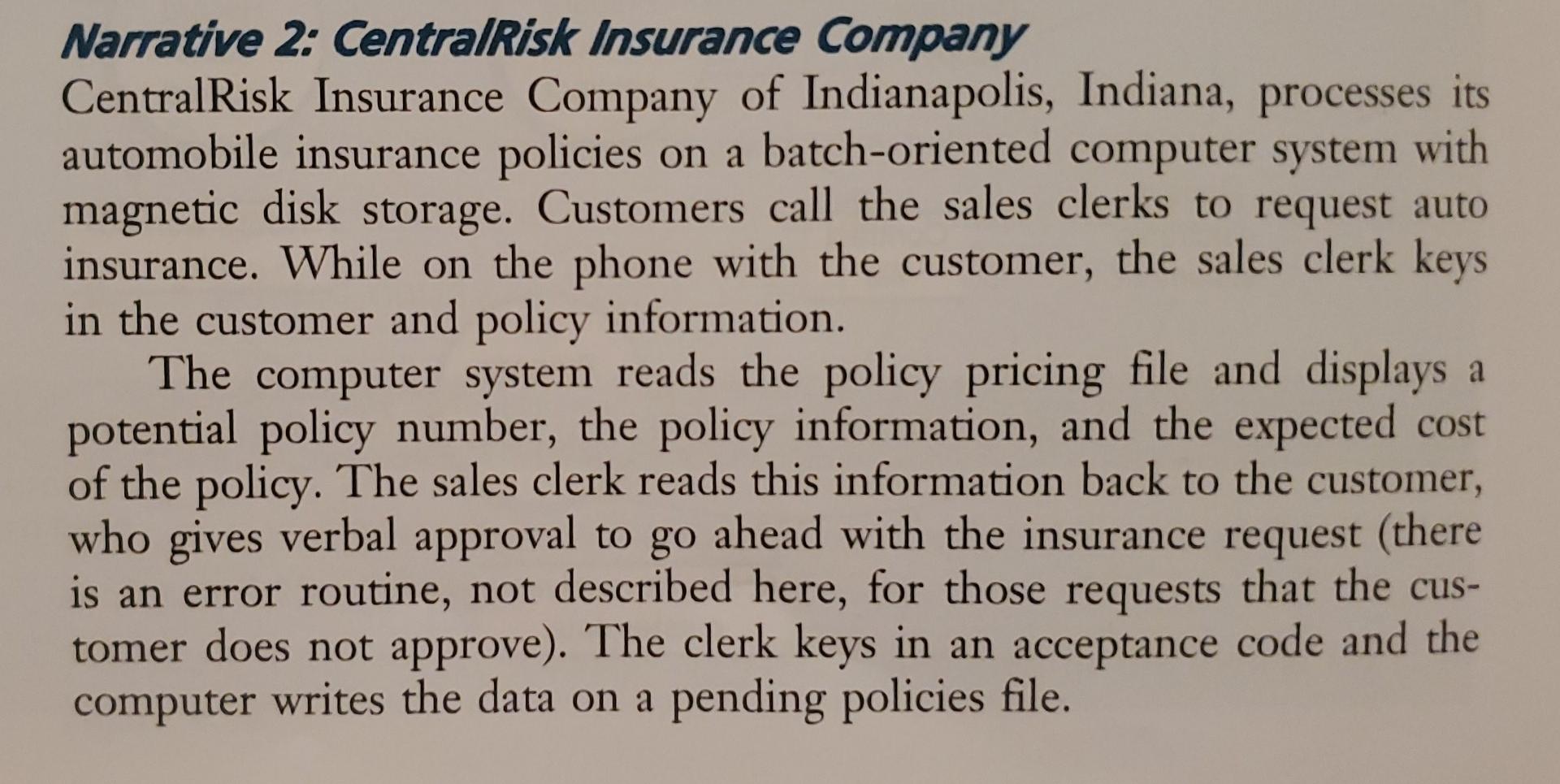 Solved P 4-8 Use the narrative(s) as selected by your | Chegg.com