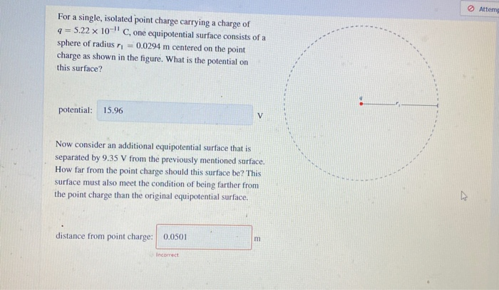 Single Isolated Charges Examples Solved Attem For a single, isolated point charge carrying a | Chegg.com