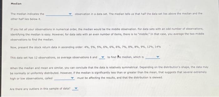 Solved 17. Measuring Central Tendency Three Primary | Chegg.com