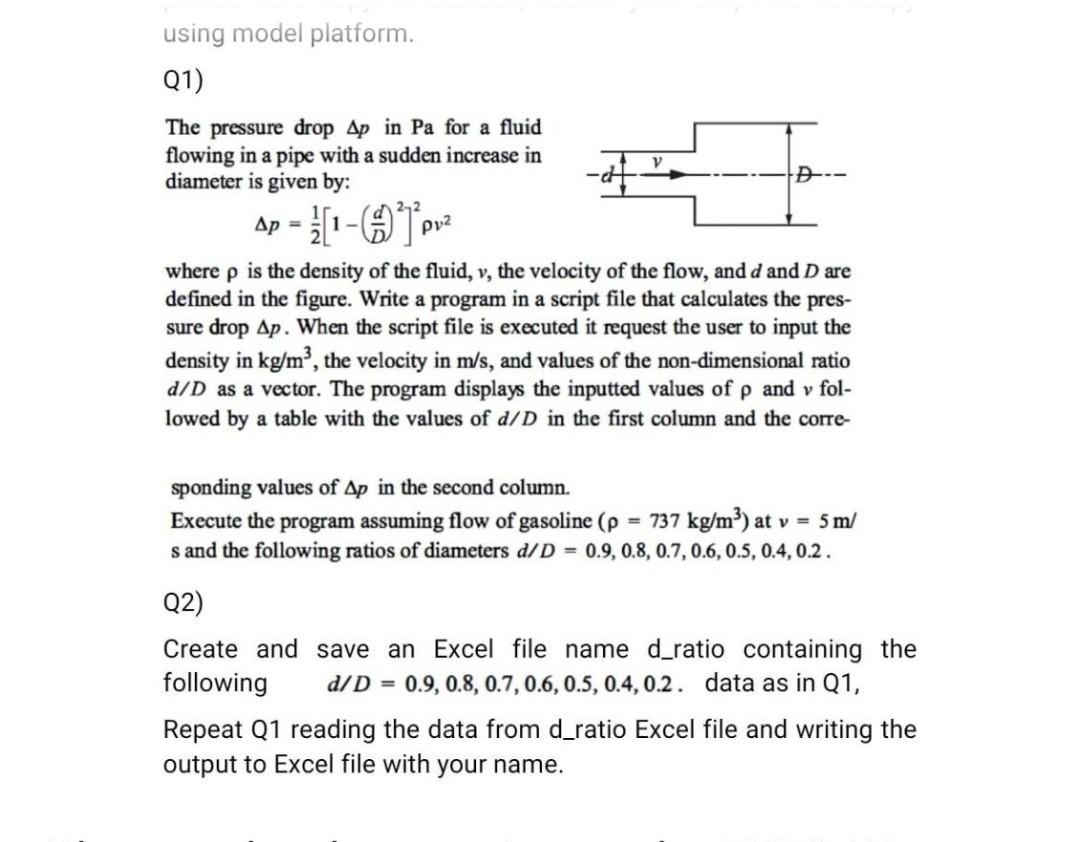 Solved Please solve question 2 on the MATLAB program and | Chegg.com