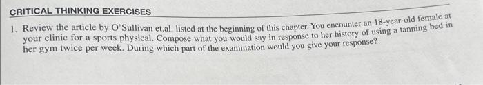 critical thinking exercise grade 12