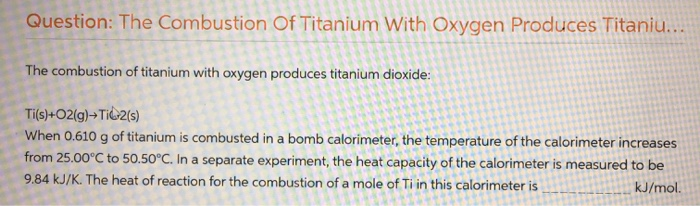 Vivid The Combustion Of Titanium With Oxygen Produces Titanium ... Capture for Your Screen Vivid The Combustion Of Titanium With Oxygen Produces Titanium ... Capture for Your Screen