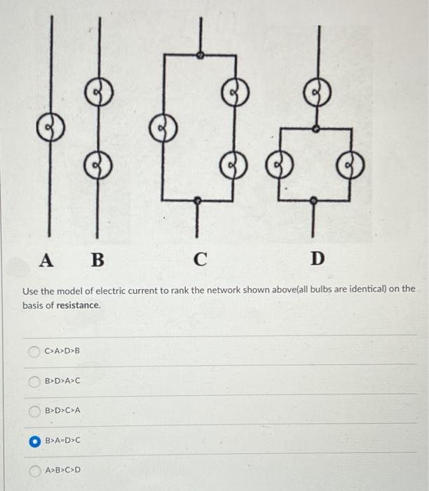 Solved Use the model of electric current to rank the network Chegg com