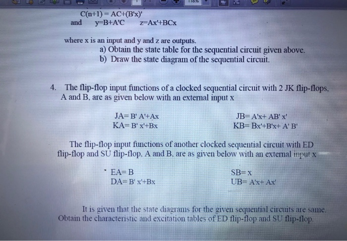 Solved A Combinational Circuit Is Defined By The Followin Chegg Com