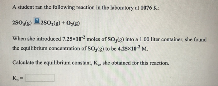 Solved Consider the following reaction where K = 6.30 at 723 | Chegg.com