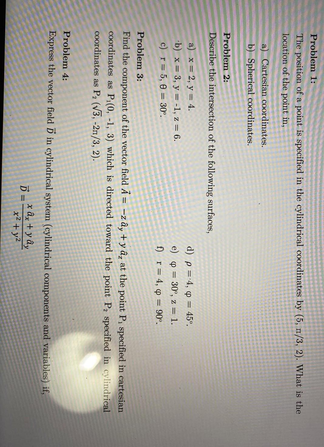 Solved Problem 1 The Position Of A Point Is Specified In Chegg Com