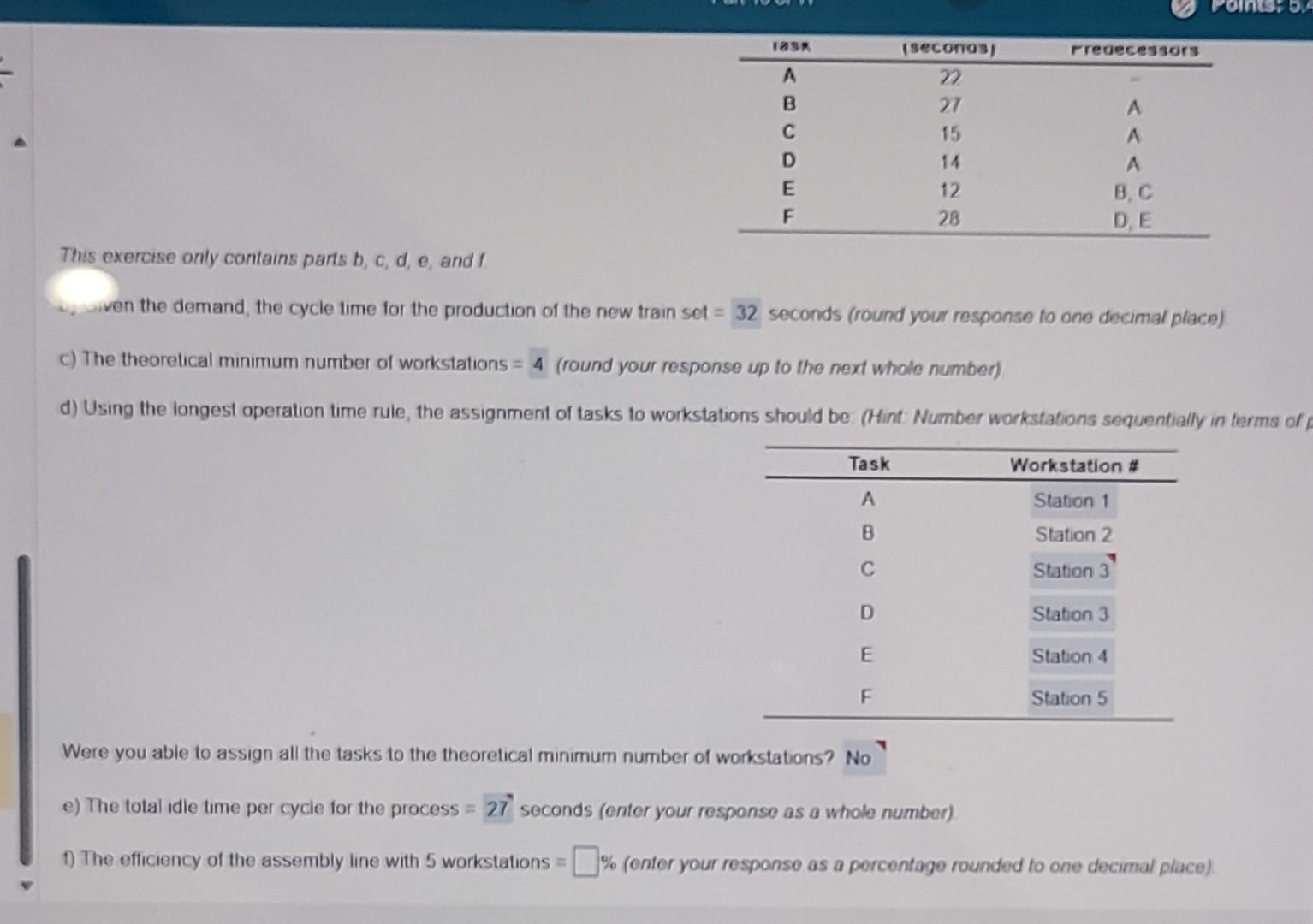 Solved This Exercise Only Contains Parts B,c,d,e, And Ven | Chegg.com