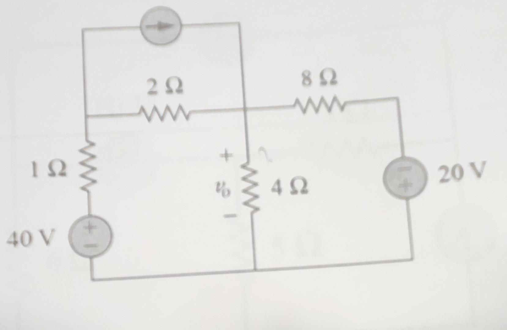Solved Find Vo Current Source Is 1A Chegg solved-find-vo-current-source-is-1a-chegg