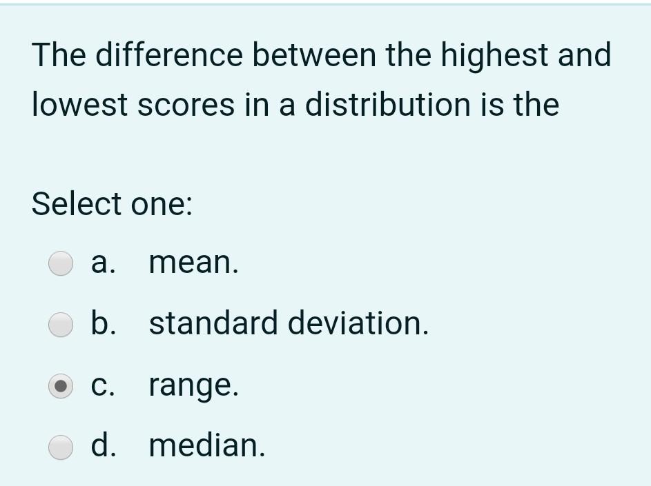 solved-the-most-frequently-occurring-score-in-a-distribution-chegg