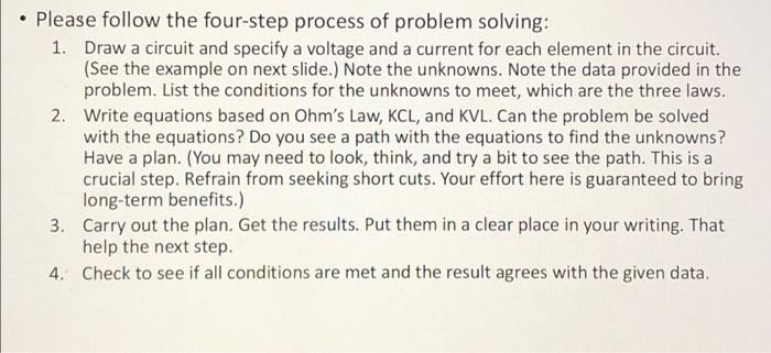 Solved please answer the problme using the 4 steps solving, | Chegg.com