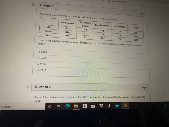 Solved 4 pts The test scores of 40 students are summarized | Chegg.com