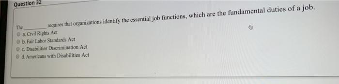 Essential Functions” on Job Listings Create Barriers for Employees and  Employers Alike – Rooted in Rights