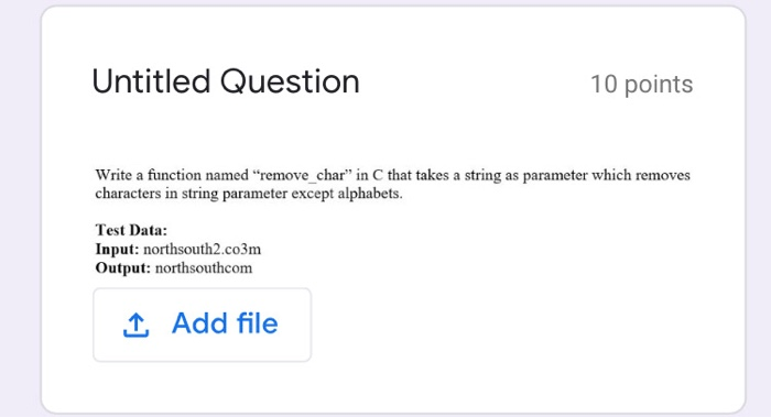 Solved Untitled Question 10 points Write a function named | Chegg.com