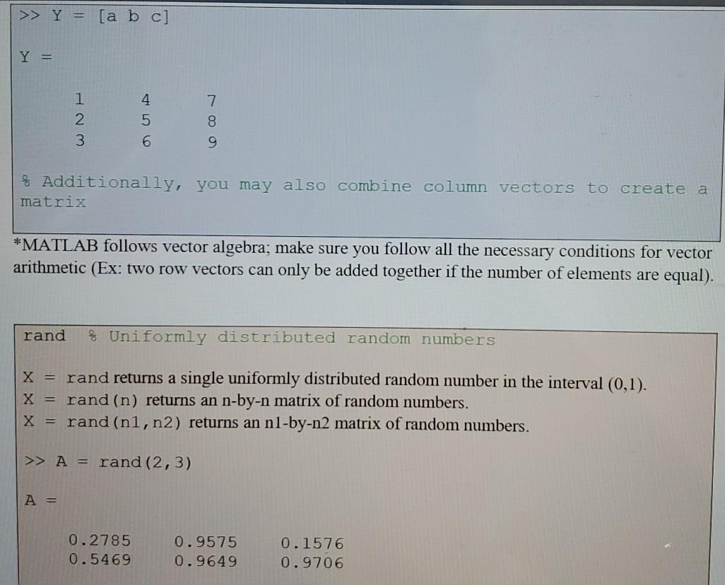 Solved You have to use Matlab to solve this question. Take a | Chegg.com