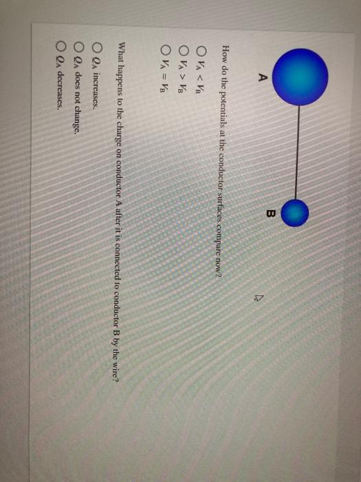 Solved Resources Two Spherical Conductors Are Separated By A | Chegg.com