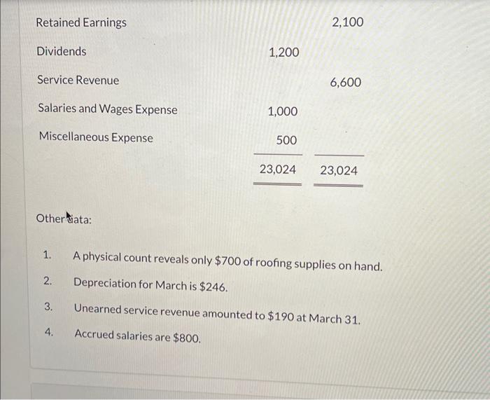 preparing income statement from adjusted trial balance