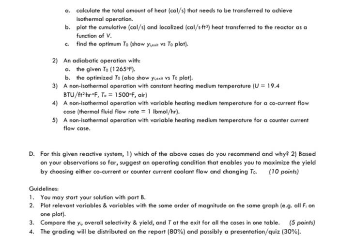 Pyrolysis of Benzene In this project, the pyrolysis | Chegg.com