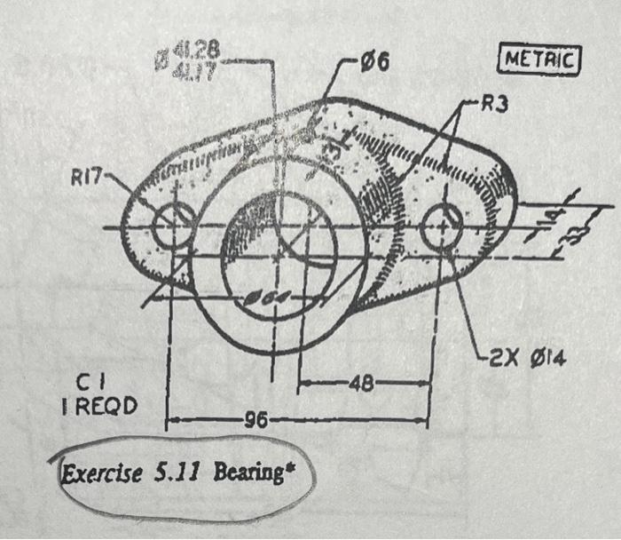 Solved How to recreate this bearing in autocad ?