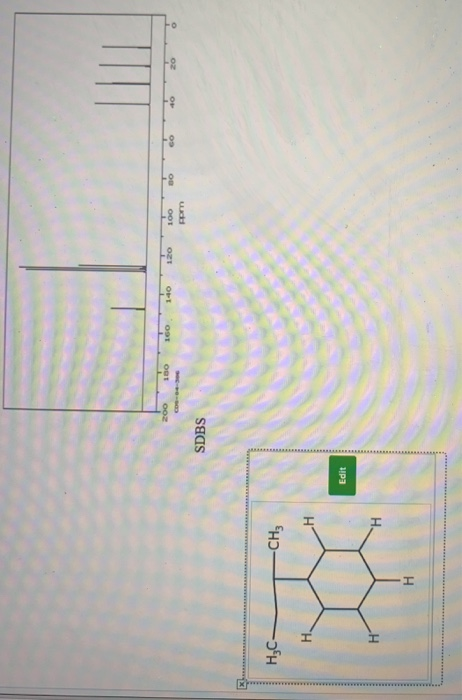 Solved A compound with molecular formula C10H14 displays the | Chegg.com
