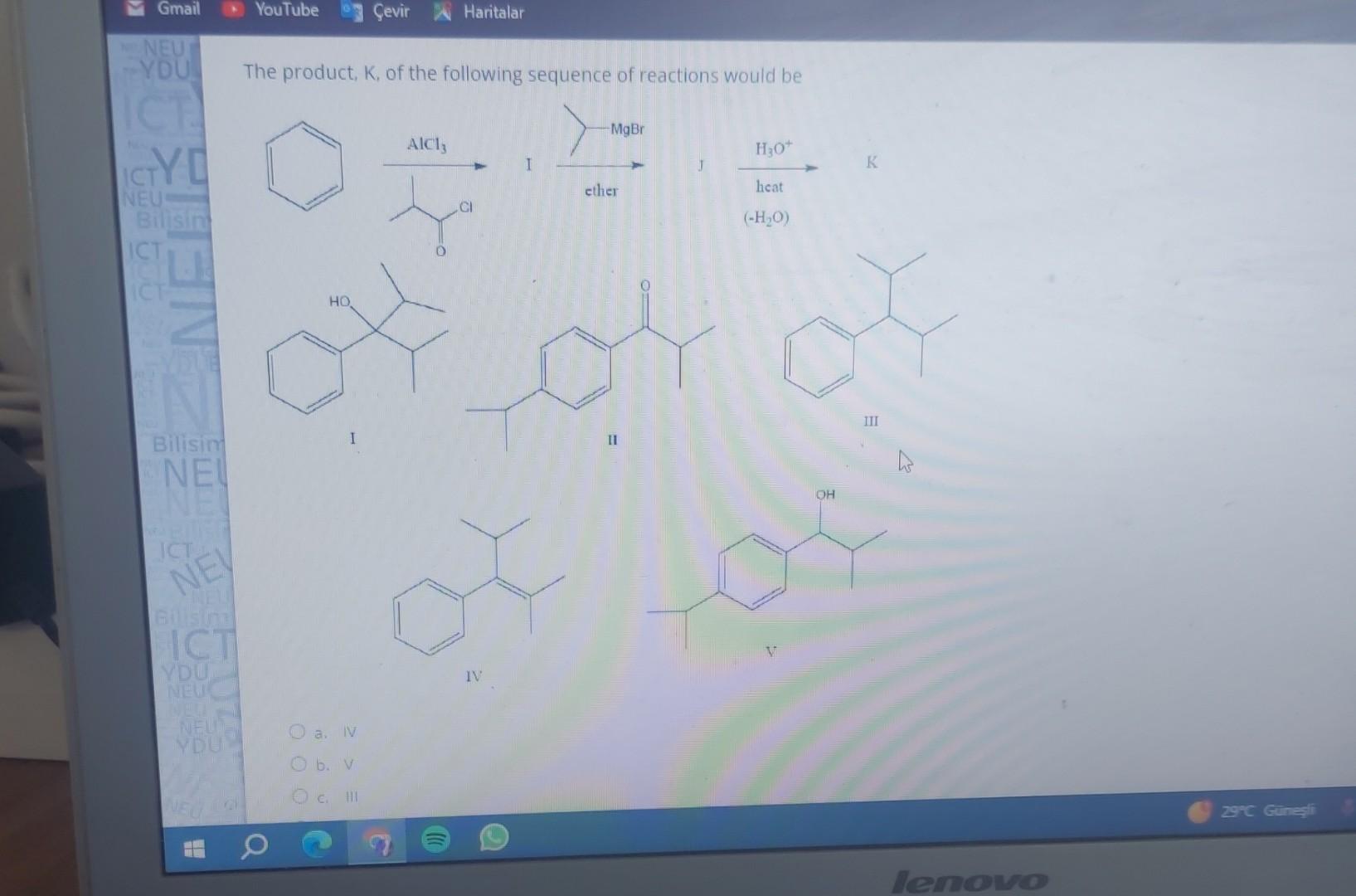 Solved The product, K, of the following sequence of | Chegg.com