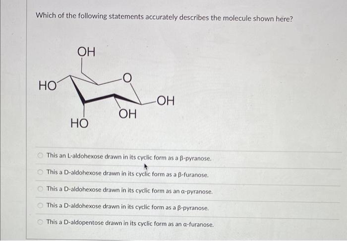 cyclic aldopentose