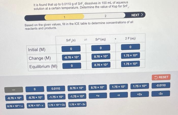 Solved bases on the given values, fill in the ICE table to | Chegg.com