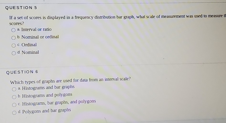 Solved QUESTION 5 If A Set Of Scores Is Displayed In A Chegg Solved question 5 if a set of scores is displayed in a chegg