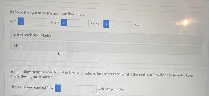 Solved (a) Set up a linear system whose solution provides | Chegg.com