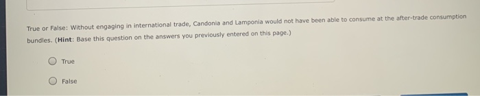 Solved Candonia Lamponia 64 56 56 48 PPF 45 40 40 TEA | Chegg.com