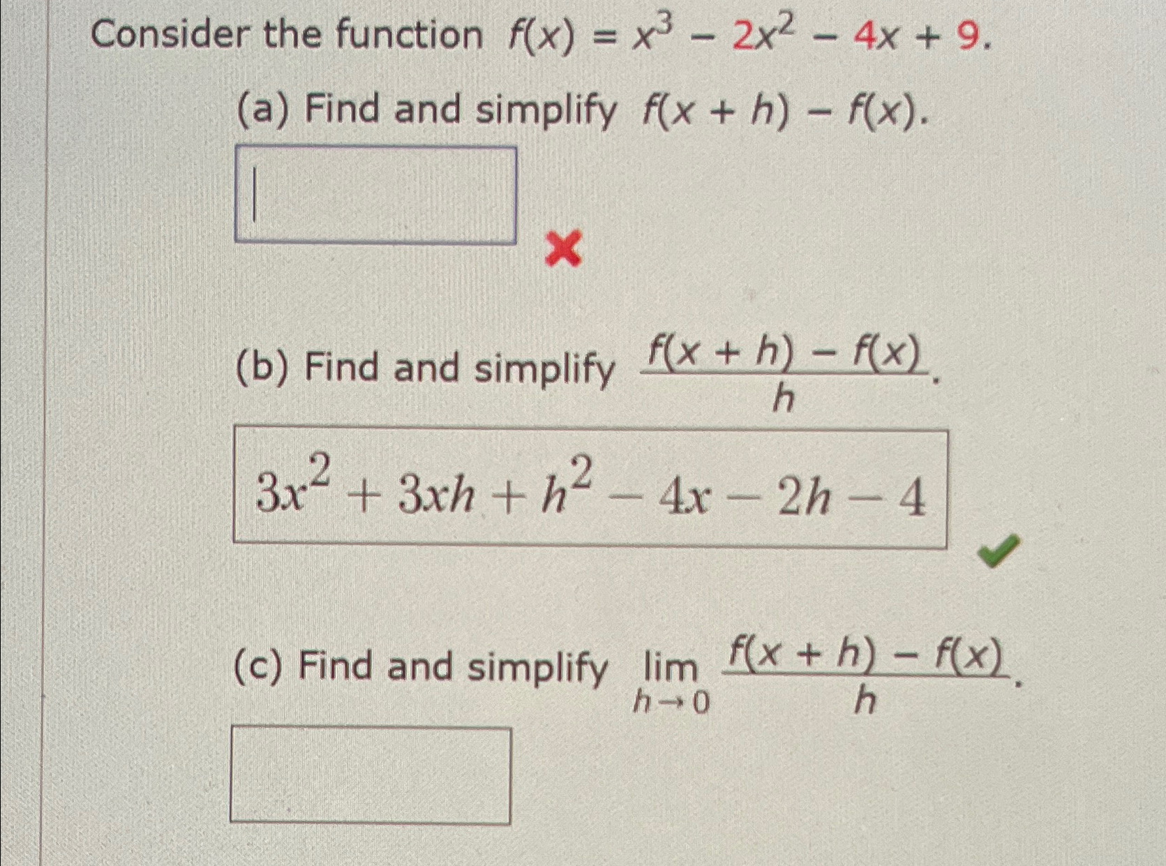 solved-consider-the-function-f-x-x3-2x2-4x-9-c-find-and-chegg