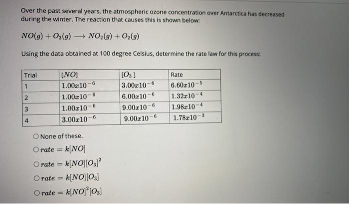 case study 1 atmospheric ozone answers