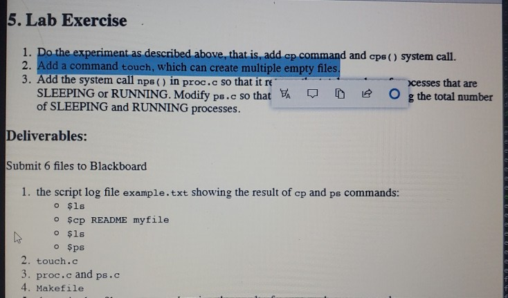 5. Lab Exercise 1. Do the experiment as described | Chegg.com