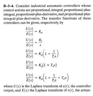 B-3-4. Consider Industrial Automatic Controllers | Chegg.com