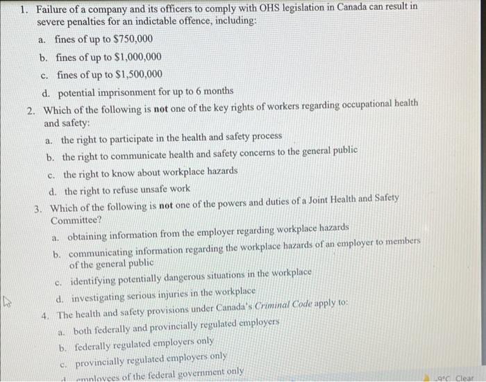 Solved 1. Failure of a company and its officers to comply