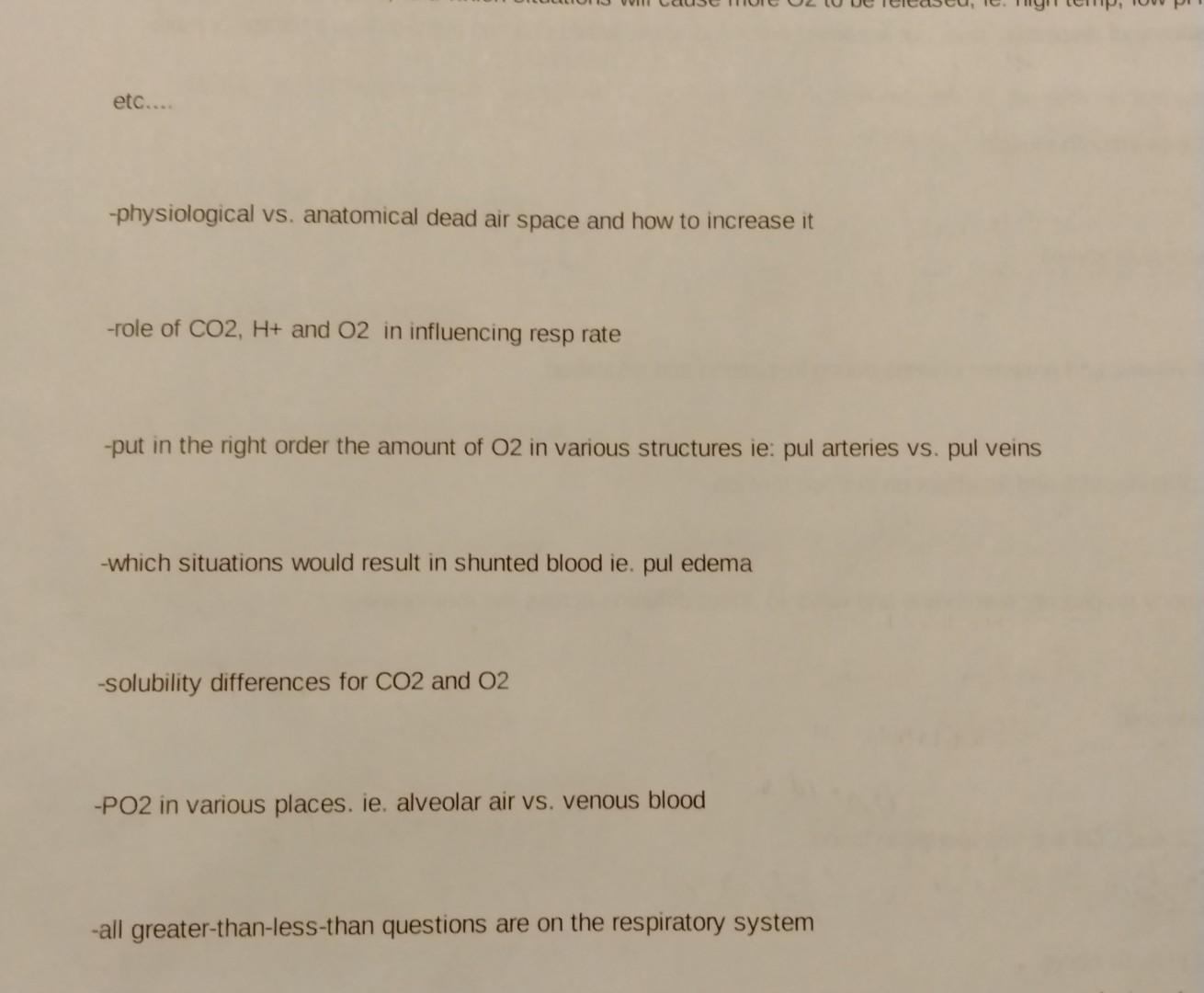 Solved -which factors would cause the lungs to collapse and | Chegg.com