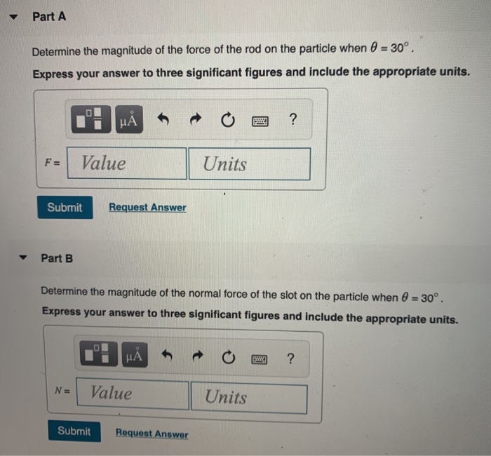 Solved The particle has a mass of 0.7 kg and is confined to | Chegg.com